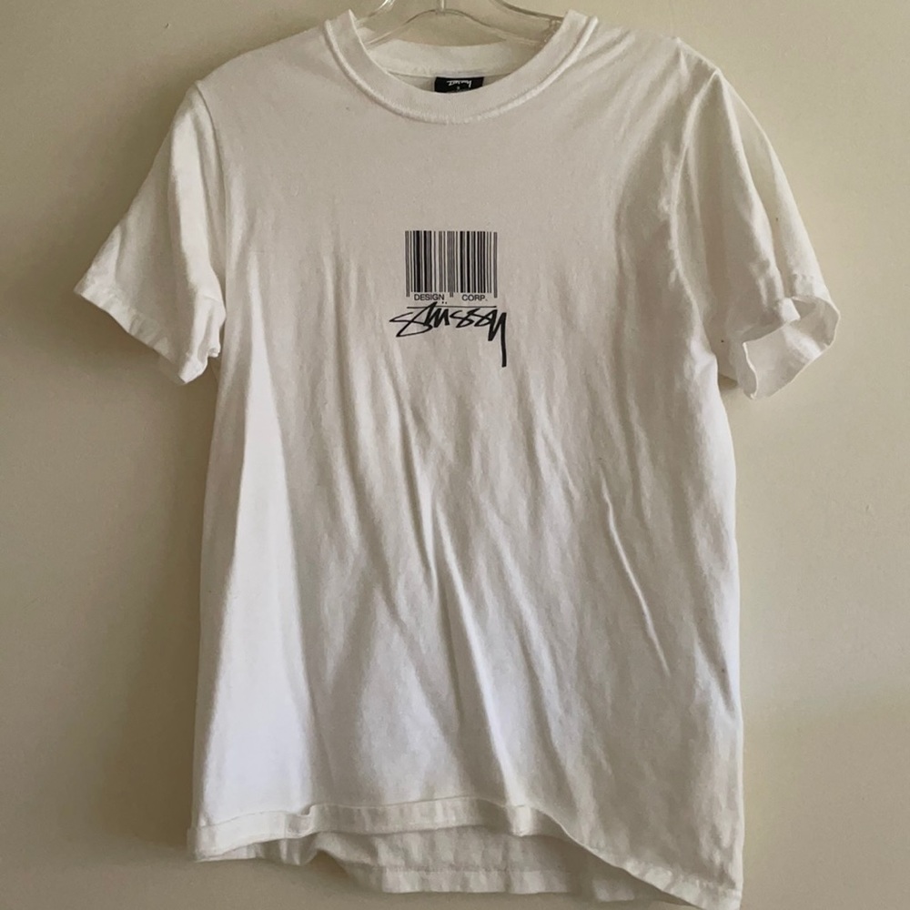 White stussy shirt